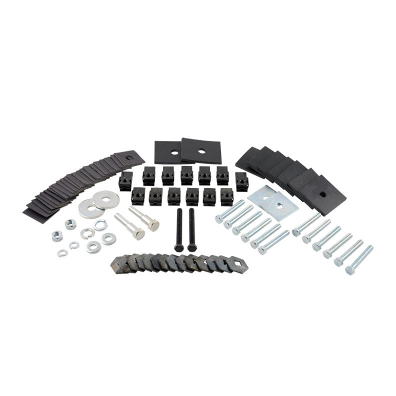 BODY TO FRAME PAD KIT - 57-58 CONVERTIBLE (NOT RETRACTABLE)