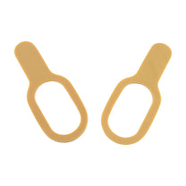 TOP TO INSIDE OF QUARTER PADS/LOCK PLATE PADS - 57-59 RETRACTABLE