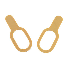 TOP TO INSIDE OF QUARTER PADS/LOCK PLATE PADS - 57-59 RETRACTABLE