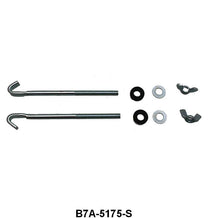 BATTERY HOLD DOWN BOLT SET - 57-58 PASSENGER/RANCHERO