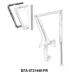 VENT WINDOW SEALS - 57-58 RETRACTABLE, CONVERTIBLE, 2DR & 4DR HARDTOP # 57 & #63