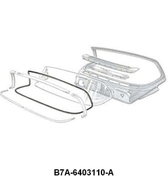 WINDSHIELD SEAL - 57-58 FAIRLANE 500 BODY # 51A, 57A, 58B, 63A, 64B, 76