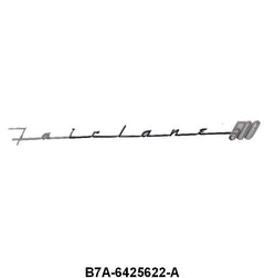 QUARTER PANEL EMBLEM/SCRIPT - 57-58 