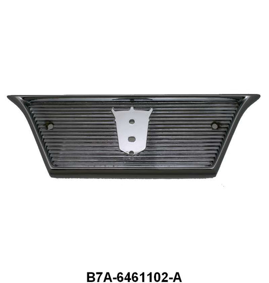 BACK SEAT CENTER MOLDING - 57-59 FAIRLANE 500, NEEDS EMBLEM