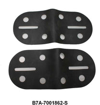 AIR VENT DAMPER RUBBER SEALs - 57-58 PASSENGER/RANCHERO