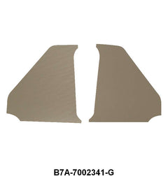 RANCHERO KICK PANELS - 57-58 PASSENGER GRAY