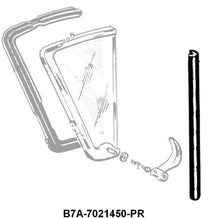 BACKEDGE OF VENT WINDOW SEALS - 57-58 SEDANS/WAGONS/RANCHERO