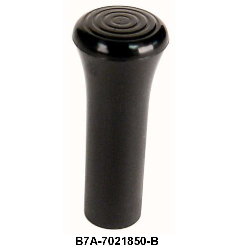 DOOR LOCK KNOB - 53-59 PASS, 60-62 GLX, 62 FRLN, 60-63 FLCN BLACK