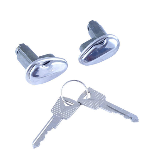 DOOR LOCK CYLINDERS - 52-58 PASS 60-63 FLC,61-67 ECONO, 53-60 F-100/F-350