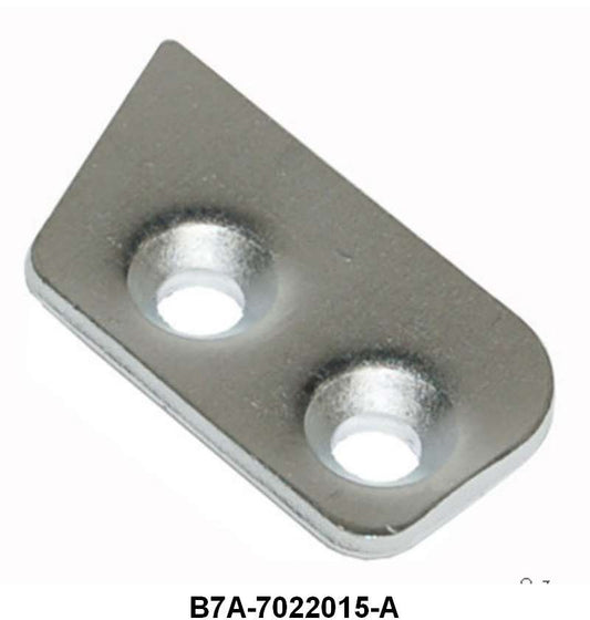 DOOR STRIKER PLATE INSERT COVER - 57-58 PASS, 57-60 F-100/F-350 LH