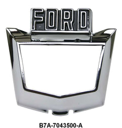 TRUNK LID EMBLEM BEZEL - 57 CUSTOM BODY #70,73