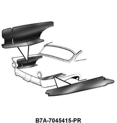 TRUNK SIDE PANELS - 57 FAIRLANE (EX-RETRACTABLE, WAGON, & CUSTOM)