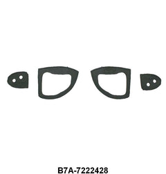 OUTSIDE DOOR HANDLE PADS - 57-58 PASS/RANCHERO