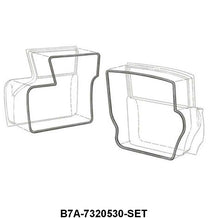 DOOR SEALS - 57-48 4 DOOR SEDAN BODY #73