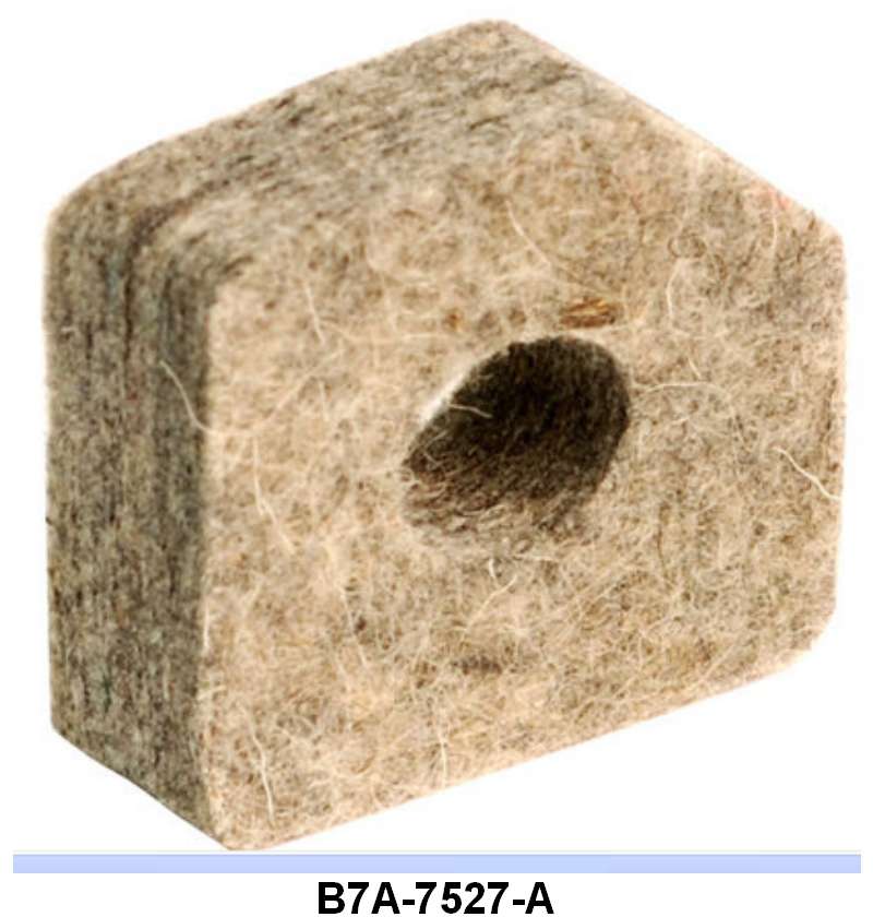 CLUTCH PEDAL TO EQUALIZER ROD FIREWALL SEAL - 57-59 PASSENGER