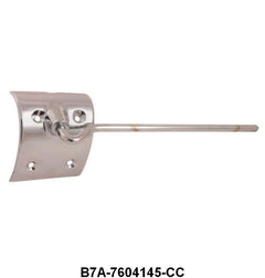 SUN VISOR BRACKET - 57-58 CONV LH, CHROME