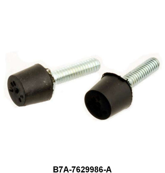 QUARTER WINDOW LOWER STOP BUMPER - 57-59 RETRACT/CONV