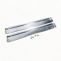 REAR DOOR SCUFF PLATES - 57-58 PASSENGER 4DR WGN #79 REAR