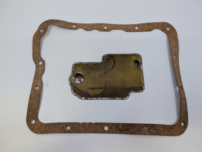 MEDIUM CASE TRANSMISSION GASKET (14 HOLES) & SCREEN KIT - 55-70 PASS