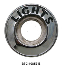 HEADLIGHT SWITCH BEZEL - 57-60 F-100/F-350 "LIGHTS"