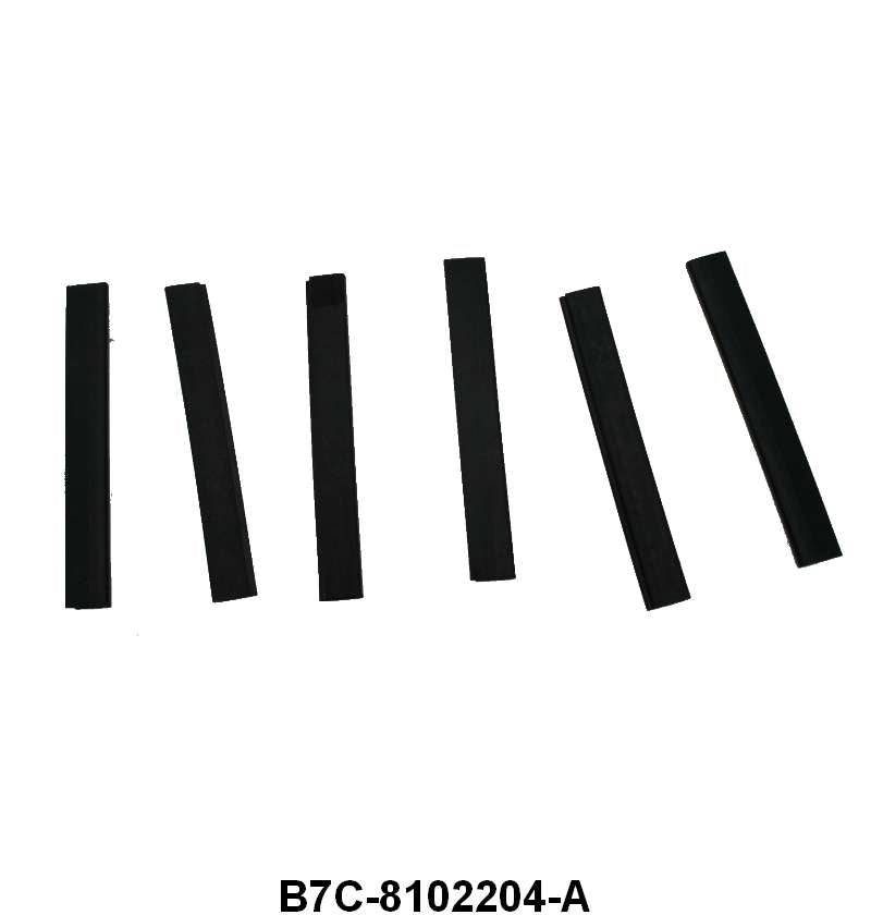 COWL VENT GRILLE ANTI-SQUEAK PADS - 57-60 F-100/F-350 SET OF 6