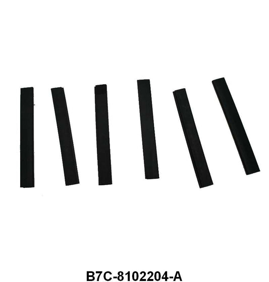 COWL VENT GRILLE ANTI-SQUEAK PADS - 57-60 F-100/F-350 SET OF 6