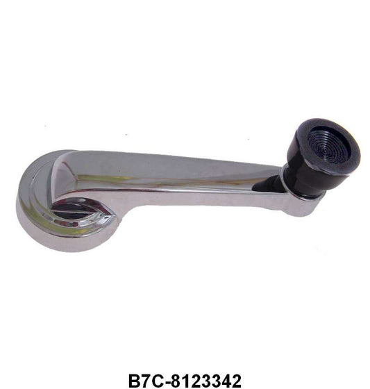 WINDOW CRANK HANDLE - 57 F-100/F-350 WITH BLACK KNOB