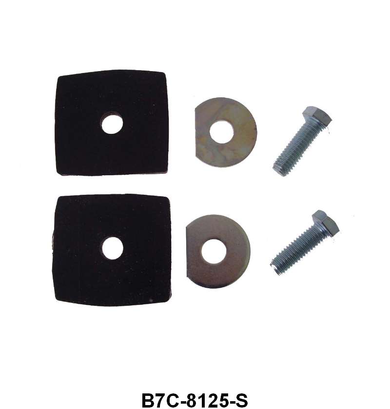 RADIATOR CORE SUPPORT PAD & BOLT KIT - 57-60 F-100