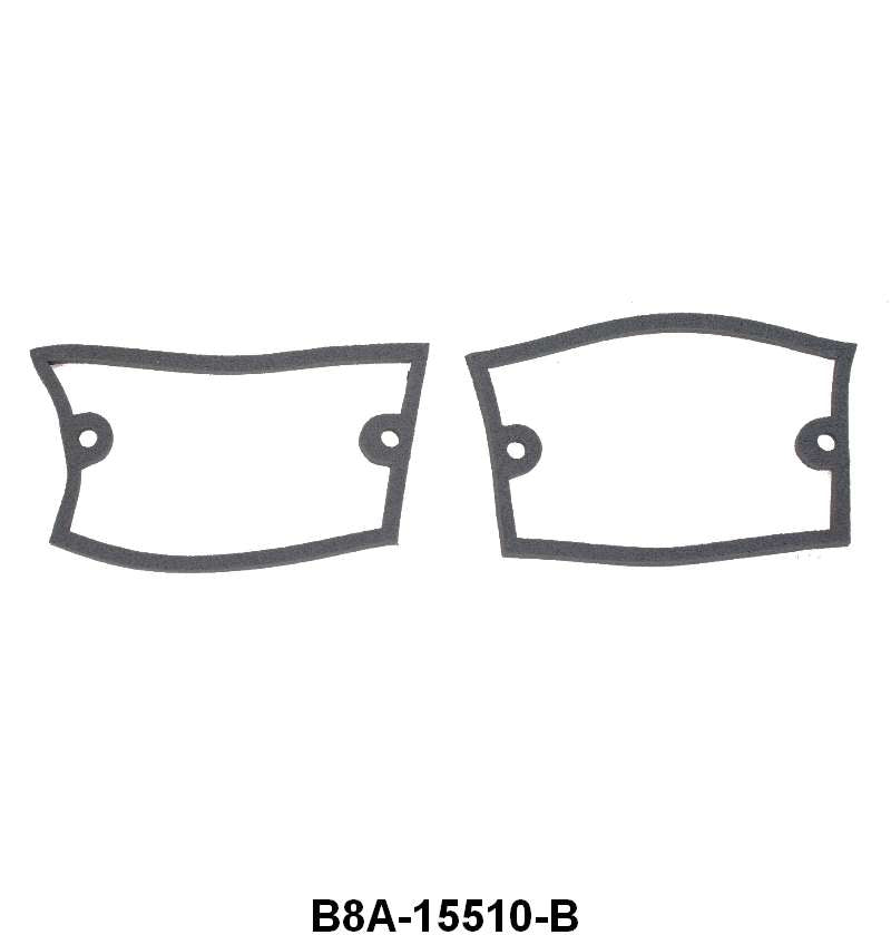 BACKUP LIGHT LENS GASKETS - 58 PASS EX RANCH/SDN DLVY/WGN