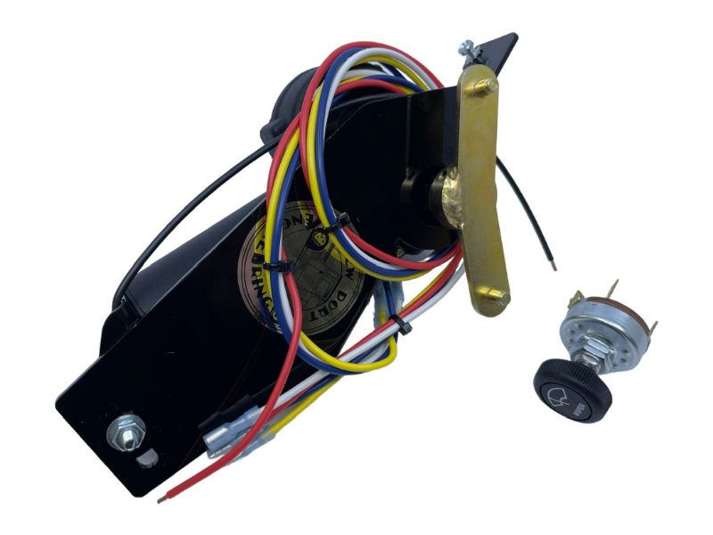 ELECTRIC WIPER MOTOR - 58 PASSENGER, RANCHERO, 2 SPEED