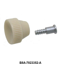 WINDOW CRANK KNOB - 58-59 PASS/RANCHERO/T-BIRD, WHITE