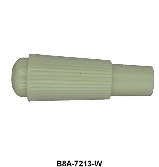 COLUMN SHIFT KNOB - 58-59 PASS, 63 FLCN WHITE