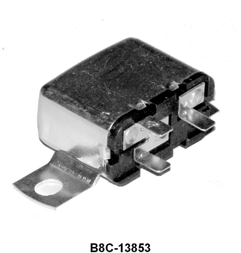 HORN RELAY - 57-59 PASS 60-63 GLX, FRLN, FLC, COMET 57-64 PU 61-64 ECONO