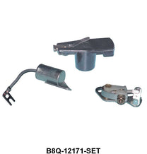 POINTS, ROTOR AND CONDENSER SET - 57-66 PASS, 57-72 PU V-8 EXCL DUAL POINT DIST