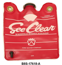 WINDSHIELD WASHER RESERVOIR - 58-60 T-BIRD RED