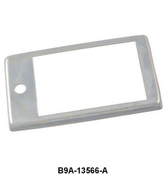LICENSE PLATE LIGHT LENS COVER - 59 PASS, 60 GALAXIE