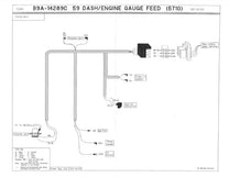 FIREWALL TO ENGINE HARNESS - 59 PASS/RANCHERO WITH 332/352