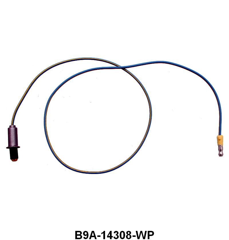 HORN BUTTON WIRE WITH SPRING CONTACT - 59 PASS/RANCHERO 60-62 GLX