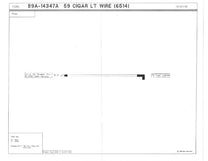 CIGAR LIGHTER TO CIRCUIT BREAKER WIRE - 59 PASSENGER