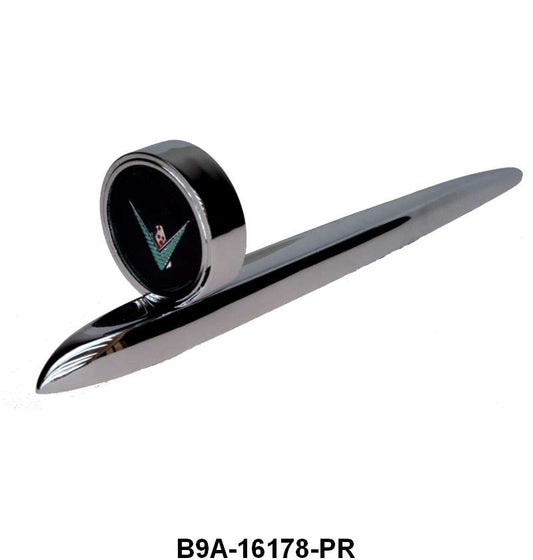 FRONT FENDER TOP ORNAMENTS - 59 PASS/RANCHERO