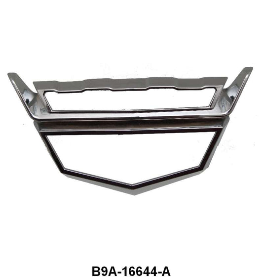 FRONT HOOD PLASTIC EMBLEM BEZEL - 59 FAIRLANE, GALAXIE, RANCHERO