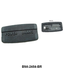 AUTOMATIC BRAKE PEDAL PAD - 54-56 PASS W/"POWER BRAKE"