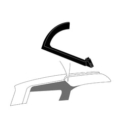 SIDE OF FLAPPER SEALS - 59 RETRACTABLE, CLOTH COVERED