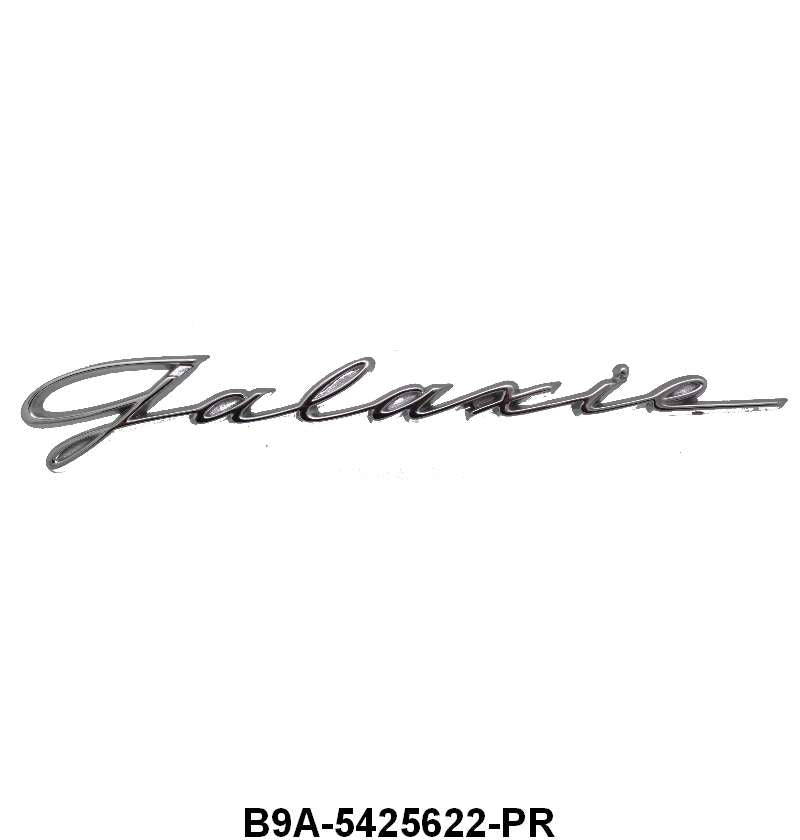 QUARTER PANEL EMBLEM/SCRIPT - 59 "GALAXIE" QUARTER