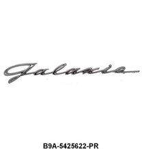 QUARTER PANEL EMBLEM/SCRIPT - 59 "GALAXIE" QUARTER