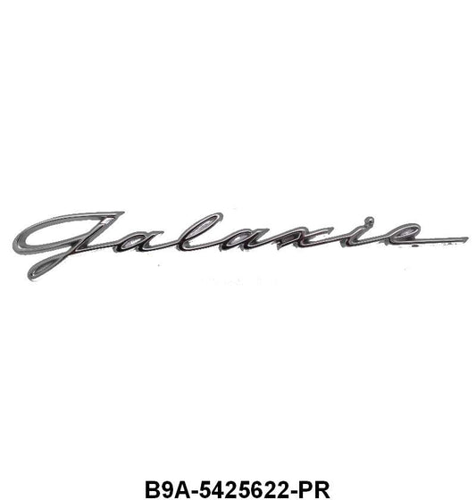 QUARTER PANEL EMBLEM/SCRIPT - 59 "GALAXIE" QUARTER