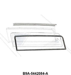 REAR/BACK WINDOW SEAL - 59 GALAXIE BODY  #54A, 64H, 65A, 75A