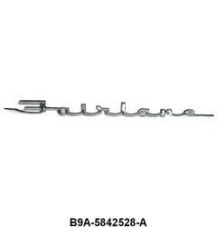 TRUNK EMBLEM/SCRIPT - 59 FAIRLANE