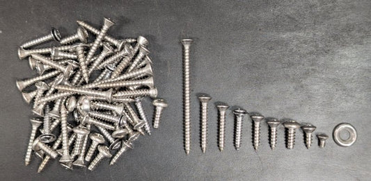 INTERIOR SCREW KIT - 59 2-DOOR HARDTOP CLUB VICTORIA