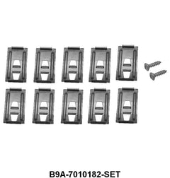 ROCKER MOLDING CLIP KIT - 59 ALL PASS, SET OF 10